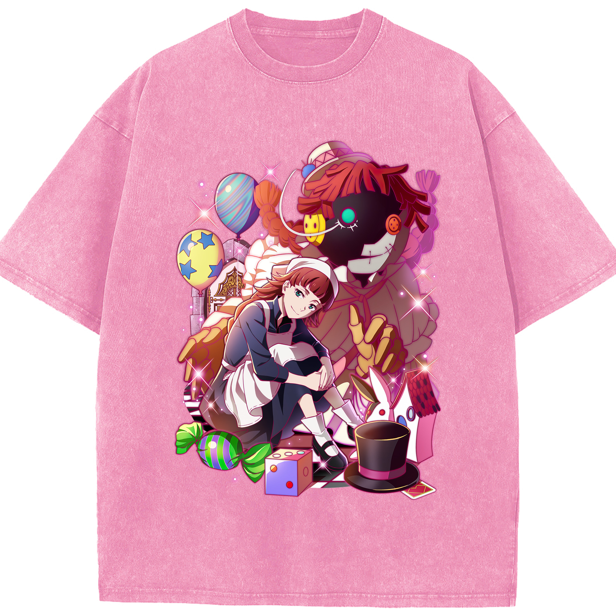 （画像用） 文豪ストレイドッグス Bungo Stray Dogs 綿100% ヴィンテージ風 半袖Tシャツ（フロントプリント）